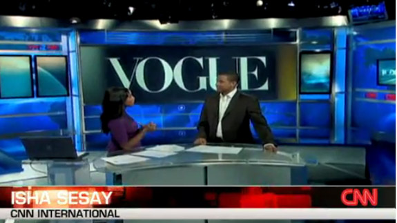 Video : CNN on French Vogue’s Blackface Controversy