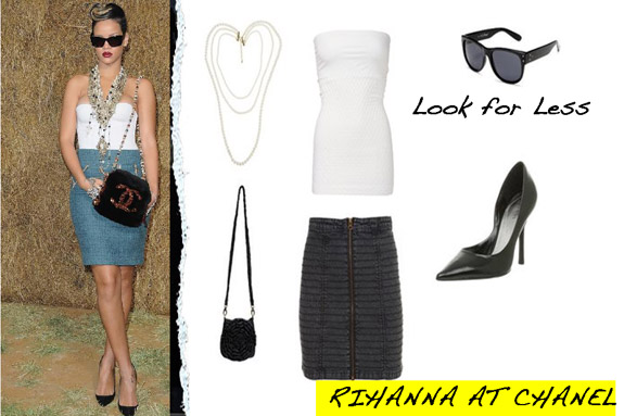 Look for Less: Rihanna at Chanel