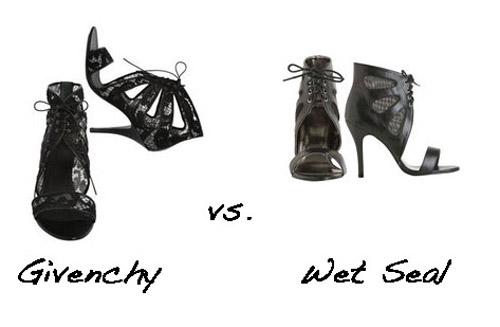 Rip the Runway : Givenchy vs. Wet Seal