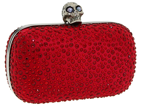 Splurge of the Day: Alexander McQueen Skull Box Clutch