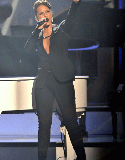 Mail Bombs: Hazel-E’s Black Lace Dress, Alicia Keys’ American Music Awards Performance Look, and What to Wear to a Winter Wedding!