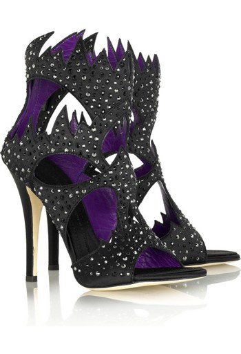 Splurge of the Day: Giuseppe Zanotti Swarovski-Embellished sandals