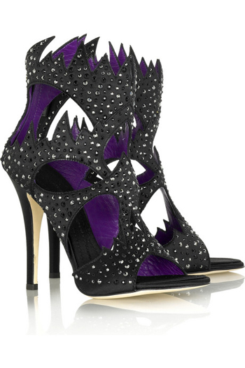 Splurge of the Day: Giuseppe Zanotti Swarovski-Embellished sandals