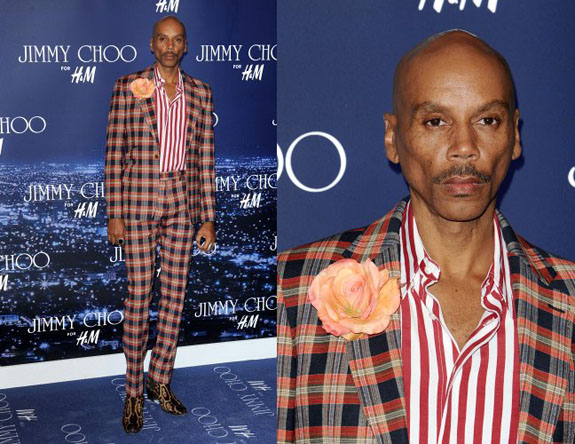 Hot! or Hmm… : Rupaul at Jimmy Choo for H&M Event