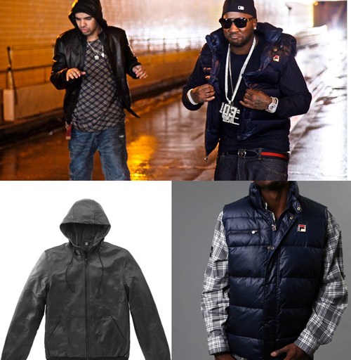 Men’s Fashion Flash : Drake and Young Jeezy in Marc Jacobs and Fila