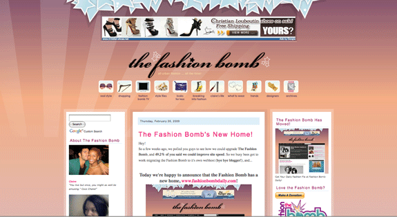 The Many Faces of The Fashion Bomb