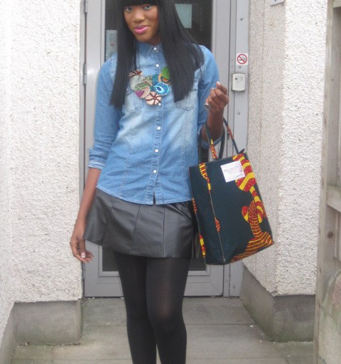Fashion Bombshell of the Day: Adaku from Scotland