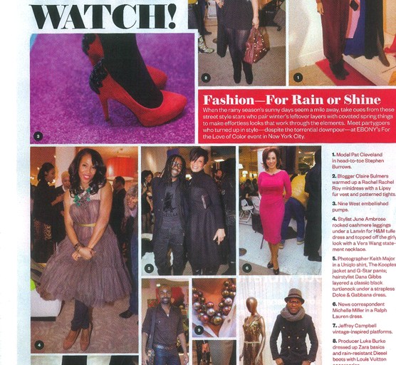 Claire’s Life: The Fashion Bomb in Ebony Magazine!