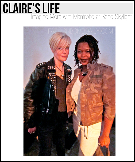 Claire’s Life: Imagine More with Manfrotto at Soho Skylight