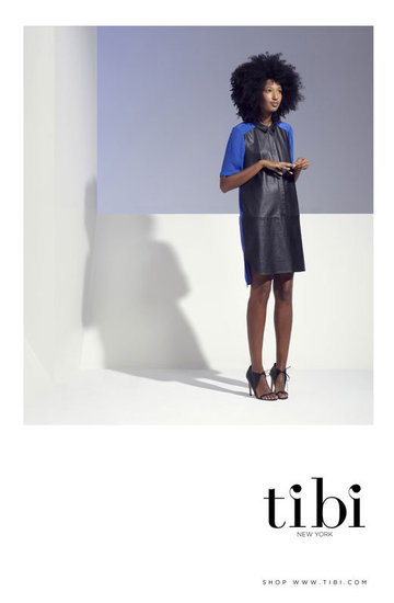 Fashion News: Julia Sarr-Jamois Poses for Tibi Spring 2012