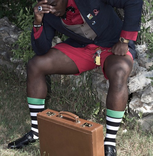 Fashion Bomber of the Day: Kalif from Houston