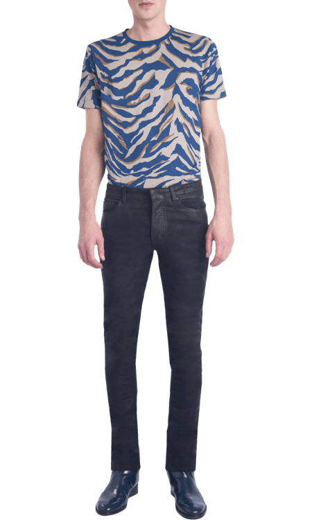 Men’s Fashion Flash: Diggy Simmons’s 2012 BET Awards After Party Balenciaga Zebra Print Tee