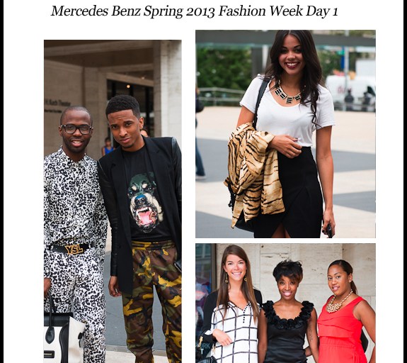 Real Style: Mercedes Benz Spring 2013 Fashion Week Day 1