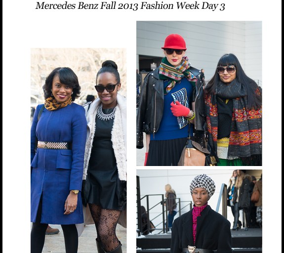 Real Style: Mercedes Benz Fall 2013 Fashion Week Day 3