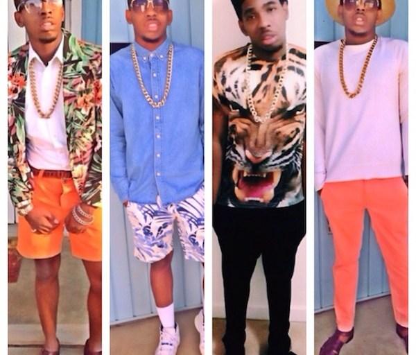 Fashion Bomber of the Day: Shaquille from Barbados