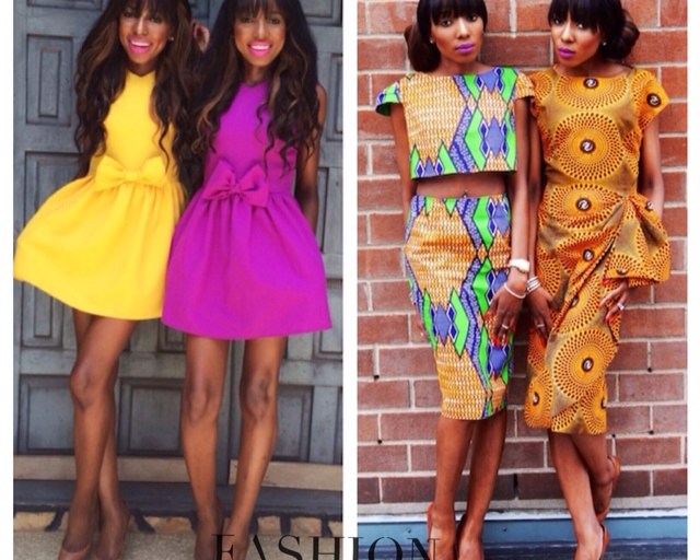 Fashion Bombshells of the Day: Danielle and Chantelle from New York