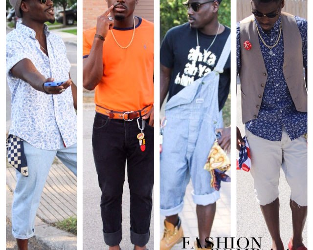 Fashion Bomber of the Day: Kalif from Houston