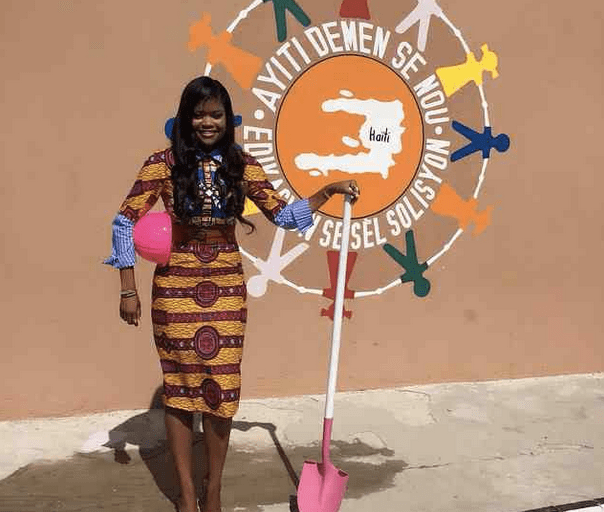Get the Look: Karen Civil’s Haiti Live Civil Playground Groundbreaking Stella Jean Panelled Printed Shirt Dress