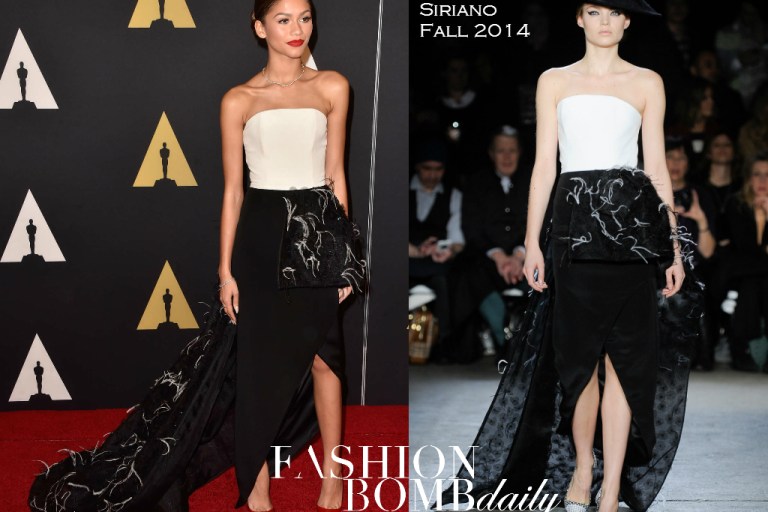Hot or Hmm…: Zendaya Coleman’s Hollywood AMPAS 2014 Governors Awards Christian Siriano Fall 2014 Gown