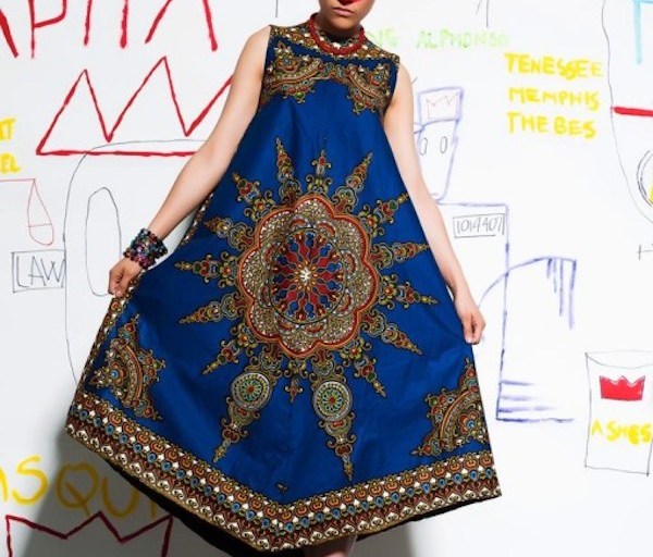 Bomb Product Of The Day: Niapsou Designs Sleeveless Blueprint A-Line Trapeze Dashiki Dress