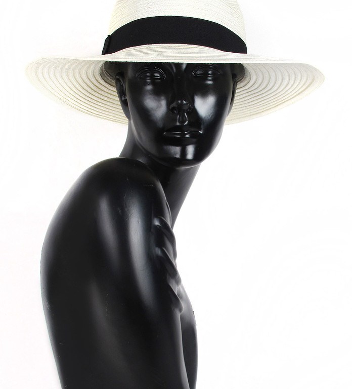 Bomb Product of the Day: Patricia Field’s White Paper Braid Fedora