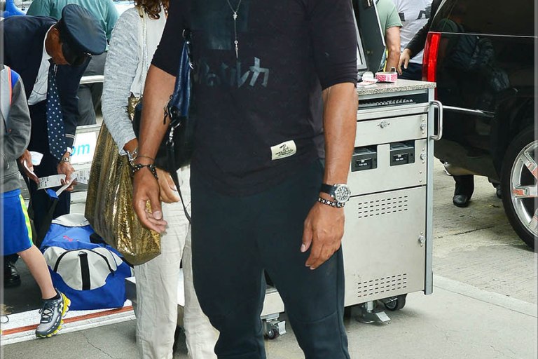 Steal: Nicole Ari Parker’s LAX Aldo Parramore Gold Flatform Sandals