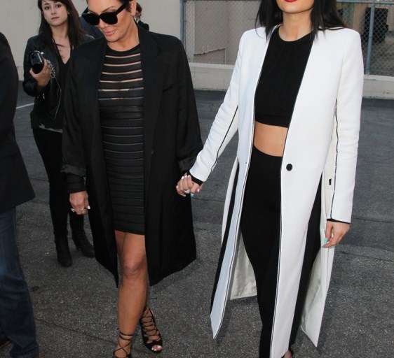 Splurge: Kylie Jenner’s <em>The Gallows</em> Hollywood Premiere KLS by Kimora Lee Simmons Fall 2015 White Sophia Coat