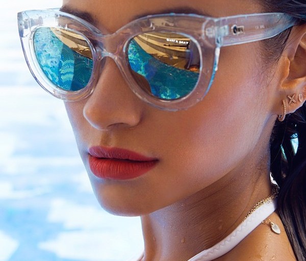 Bomb Product Of The Day: Quay Eyewear X Shay Mitchell Collection Jinx Clear Frame Sunglasses