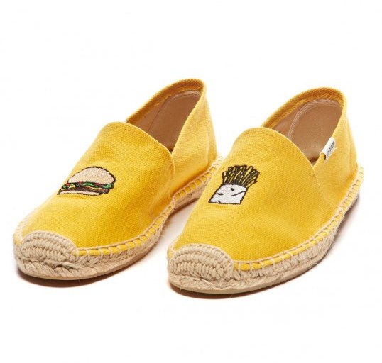 Bomb Product of the Day: Soludos x Jason Polan’s Burger & Fries Espadrilles