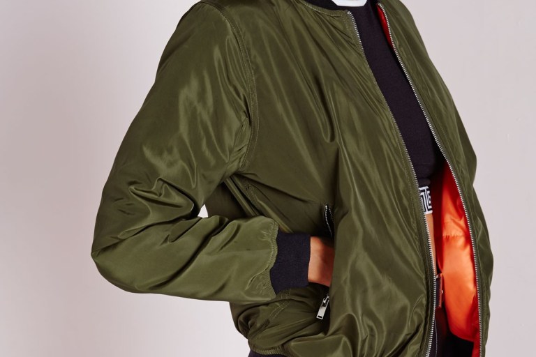 Bomb Product of the Day: MissGuided’s Olive Green Padded Bomber Jacket