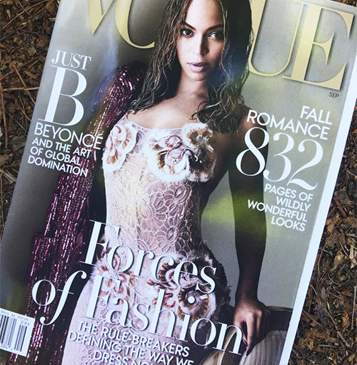 First Look: Beyoncé for Vogue September 2015