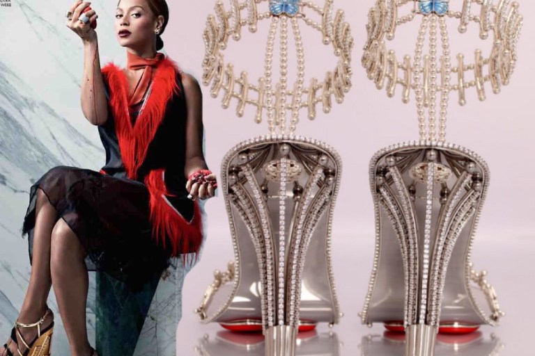 Beyonce Reportedly Splurges on $345,000 Limited-Edition House of Borgezie Shoes