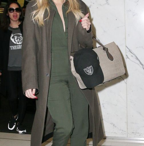 Steal: Khloe Kardashian’s Sydney Airport Kardashian Kollection Military Jumpsuit