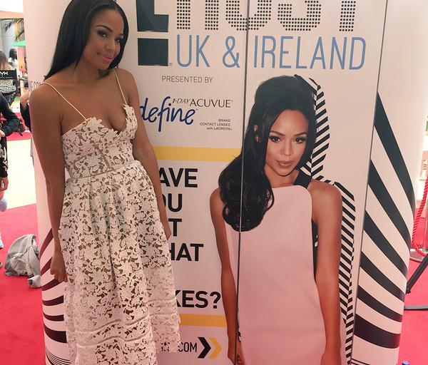Splurge: Sarah-Jane Crawford’s Twitter Self Portrait Azaelea Lace Dress and L.K. Bennett Florete Pumps