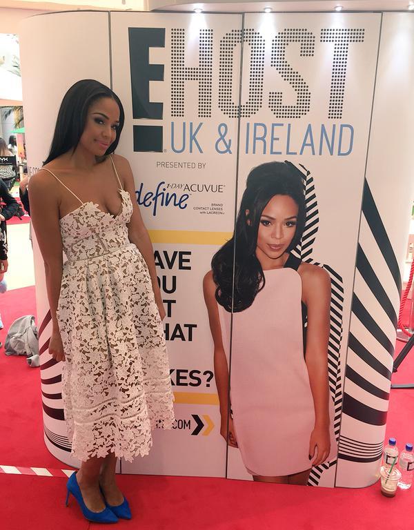 Splurge: Sarah-Jane Crawford’s Twitter Self Portrait Azaelea Lace Dress and L.K. Bennett Florete Pumps