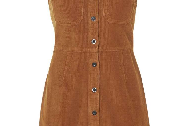 Bomb Product of the Day: Topshop’s Cord Button Front Dress (As Seen on Ciara)