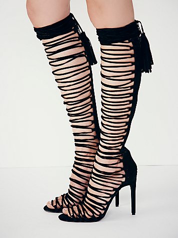 Bomb Product of the Day: Jeffrey Campbell’s Levluv Heel Strappy Lace Up Sandals