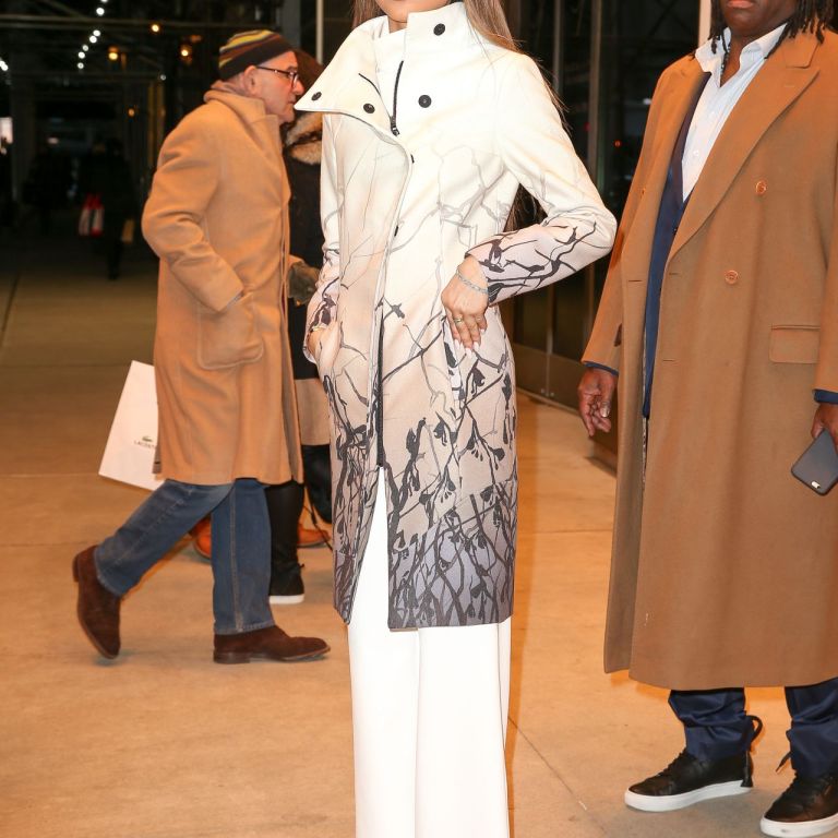 Mail Bombs: Zendaya Coleman’s New York Fashion Week Alax Diamond Nature Printed Ombre Trench Coat, Rita Ora’s Jeremy Scott Show Giuseppe Zanotti Mirrored Platform Sandals, and Ms Decordon’s Vacation Zimmermann Zebra Striped One Piece Swimsuit