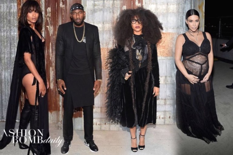 On The Scene: The Givenchy Spring 2016 New York Fashion Week Show Featuring Ciara, Kim Kardashian, Nicki Minaj And More!