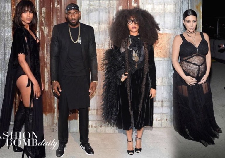 On The Scene: The Givenchy Spring 2016 New York Fashion Week Show Featuring Ciara, Kim Kardashian, Nicki Minaj And More!