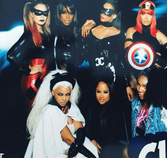 Stars Celebrate Halloween 2015 in Style: Beyonce as Storm, Ciara as Cat Woman, Kourtney Kardashian as Wonder Woman, and more!