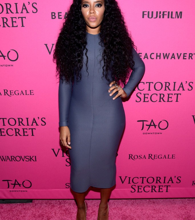 Splurge: Angela Simmons’s Victoria’s Secret After Party Muehleder Serena Petal Cut Out Midi Dress + On the Scene with Gigi Hadid in House of CB, Ming Xi in Moschino, Selena Gomez in Mugler, and More!