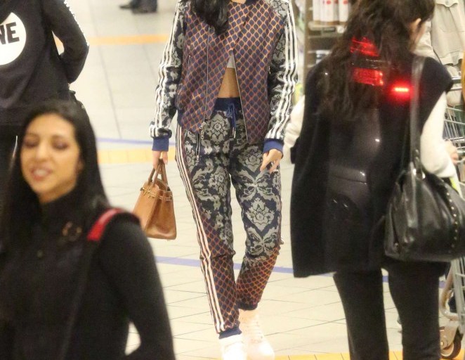 Splurge: Kylie Jenner’s Erewhon Natural Foods Adidas Superstar Paris Track Jacket and Pants