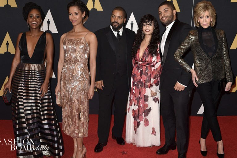 On the Scene: The 7th Annual Governors Awards with Gugu Mbatha-Raw in Jason Wu, Teyonah Parris in Pedram Couture, Jane Fonda in Saint Laurent, and More!