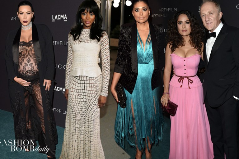 On the Scene: The LACMA 2015 Art+Film Gala with Naomi Campbell, Kim Kardashian, Salma Hayek, and More!