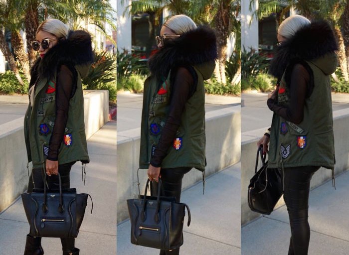 Bomb Product of The Day: Pink Pebbles’s Patchwork Fox Fur Vest