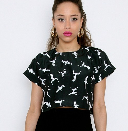 Bomb Product of the Day: Undra Celeste’s Ballet Crop Top