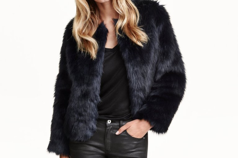 Bomb Product of the Day: H&M’s Black Faux Fur Jacket