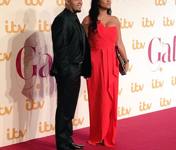 Splurge: Magali Gorre’s ITV 60th Anniversary Gala BCBGMAXAZRIA Kristine Red One Shoulder Dress