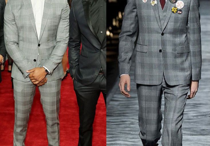 Men’s Fashion Flash: Michael B. Jordan’s <em>Bilal</em> 12th Annual Dubai International Film Festival Dior Homme Fall 2015 Grey Prince of Wales Check Suit